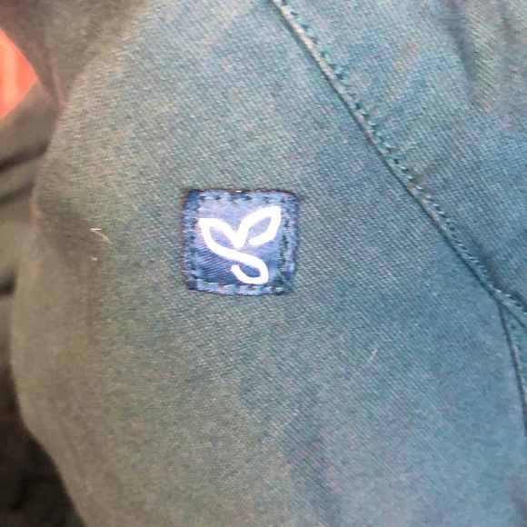 Prana Mayve Cotton Utility Full Zip Jacket Indigo Blue  M​​ - Picture 7 of 9